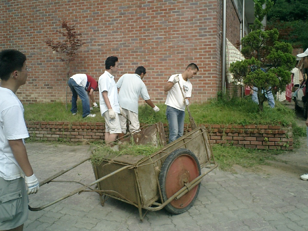 구조철콘 동아리 봉사활동(2003년도)